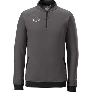NWT EvoShield Heater 1/4 Zip Pullover Fleece Warm Up Batting Baseball Mens Small